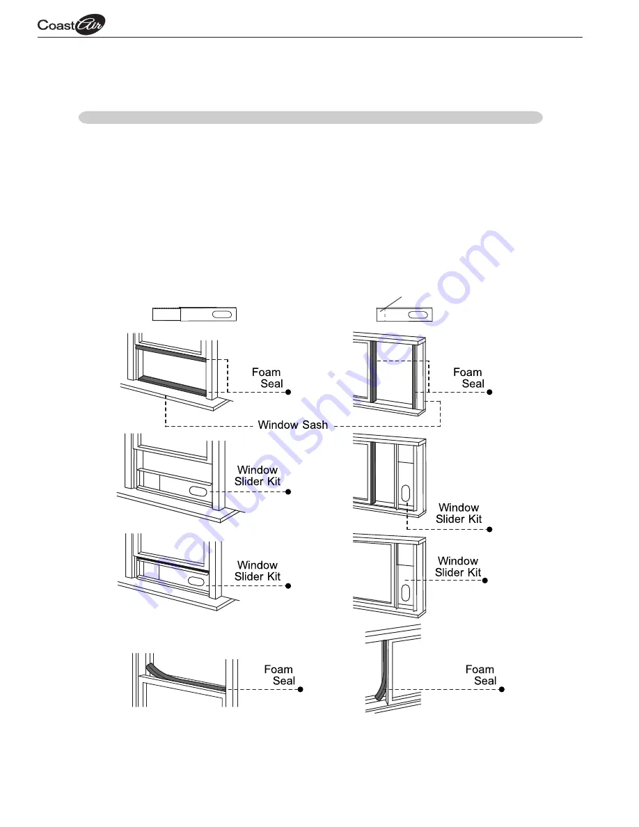 Coast-Air CEP081C Installation And Operation Instruction Manual Download Page 10