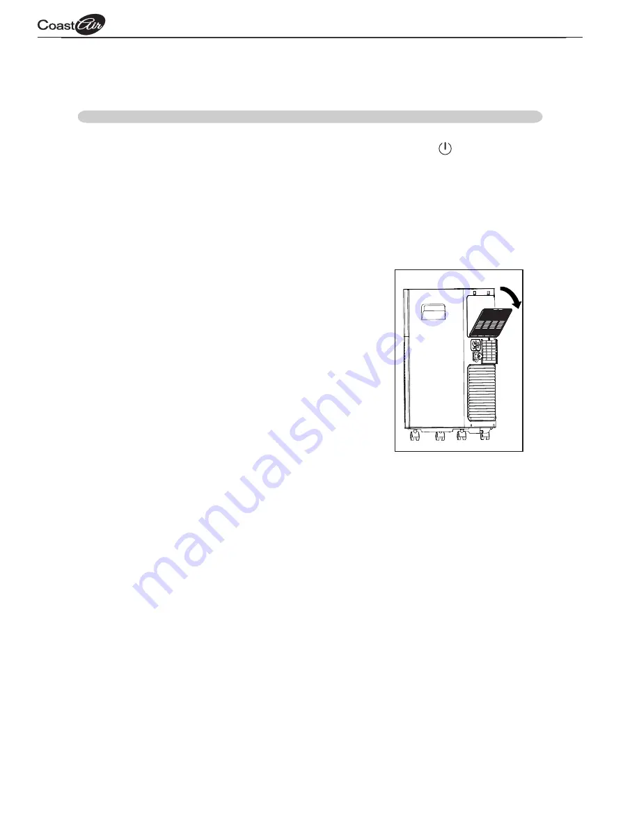 Coast-Air CEP081C Installation And Operation Instruction Manual Download Page 24