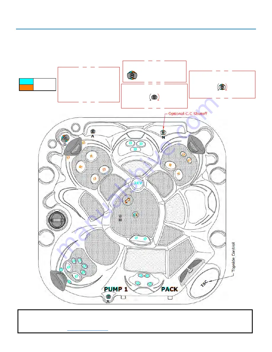 Coast Spas Patio Element Bench Owner'S Manual Download Page 30