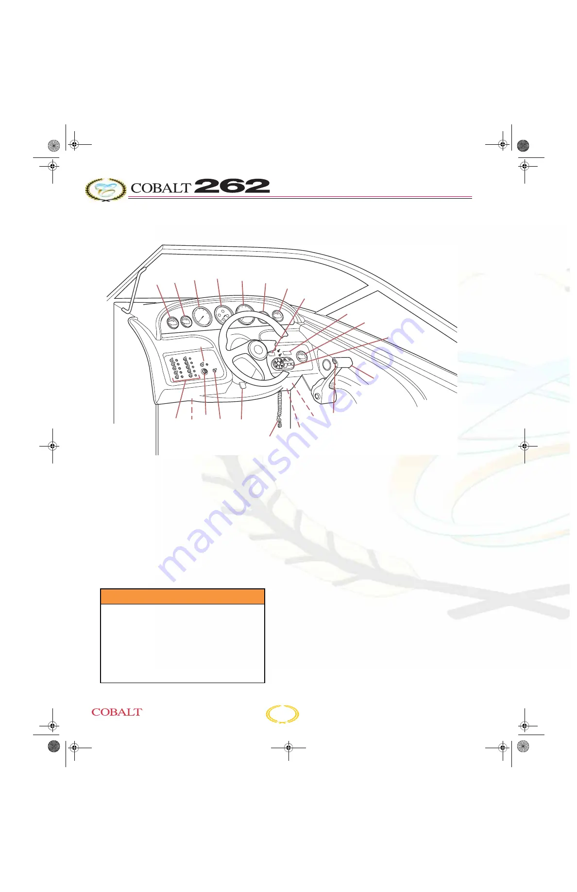 Cobalt Digital Inc 250 BOWRIDER Скачать руководство пользователя страница 72