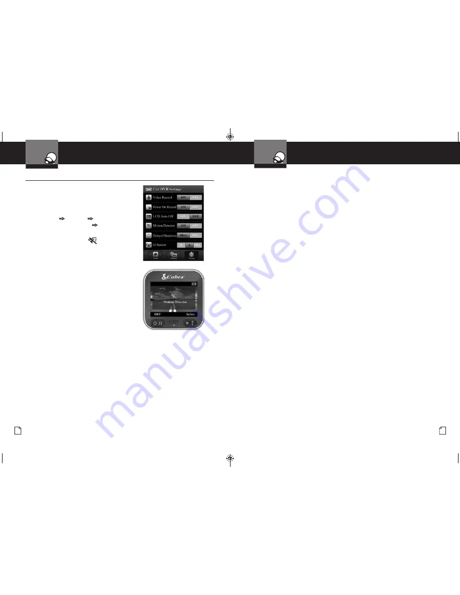 Cobra CDR 900 User Manual Download Page 12