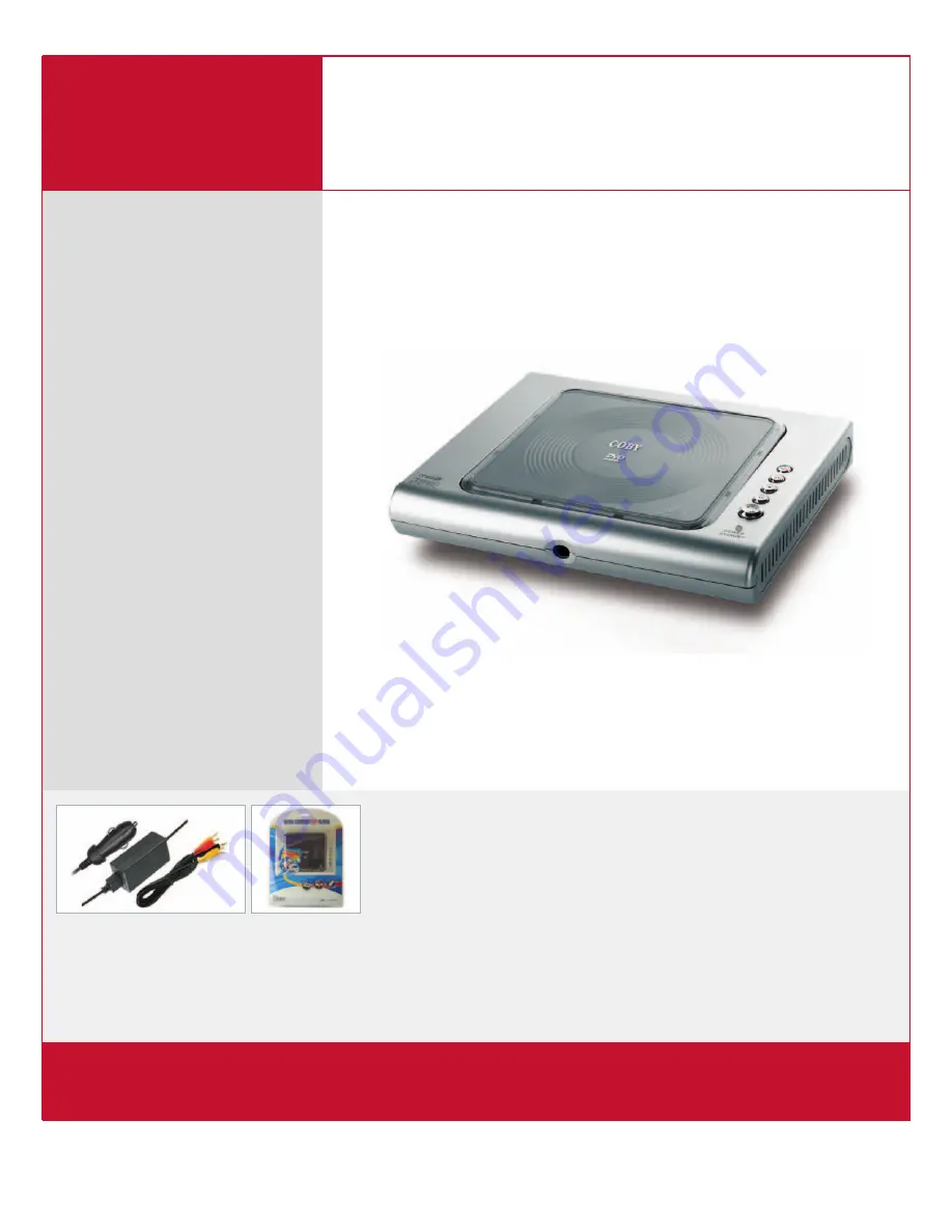 Coby COBY DVD-717 Specification Download Page 1