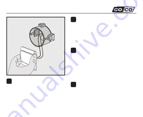 CoCo AWMT-230 Quick Installation Manual Download Page 13