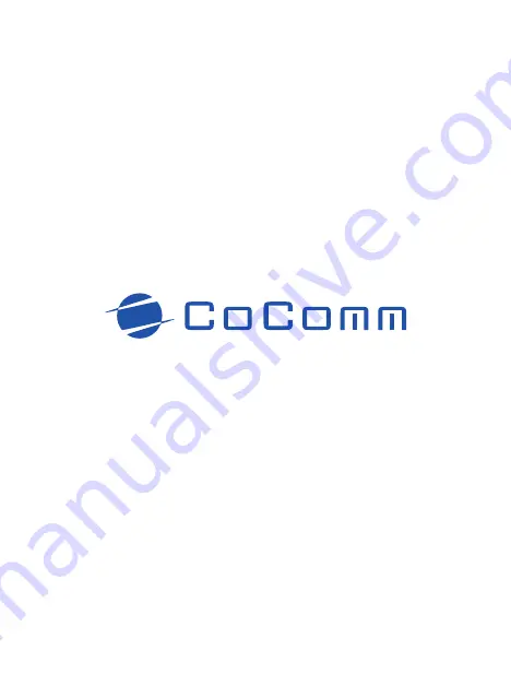 CoComm CC555 Manual Download Page 49