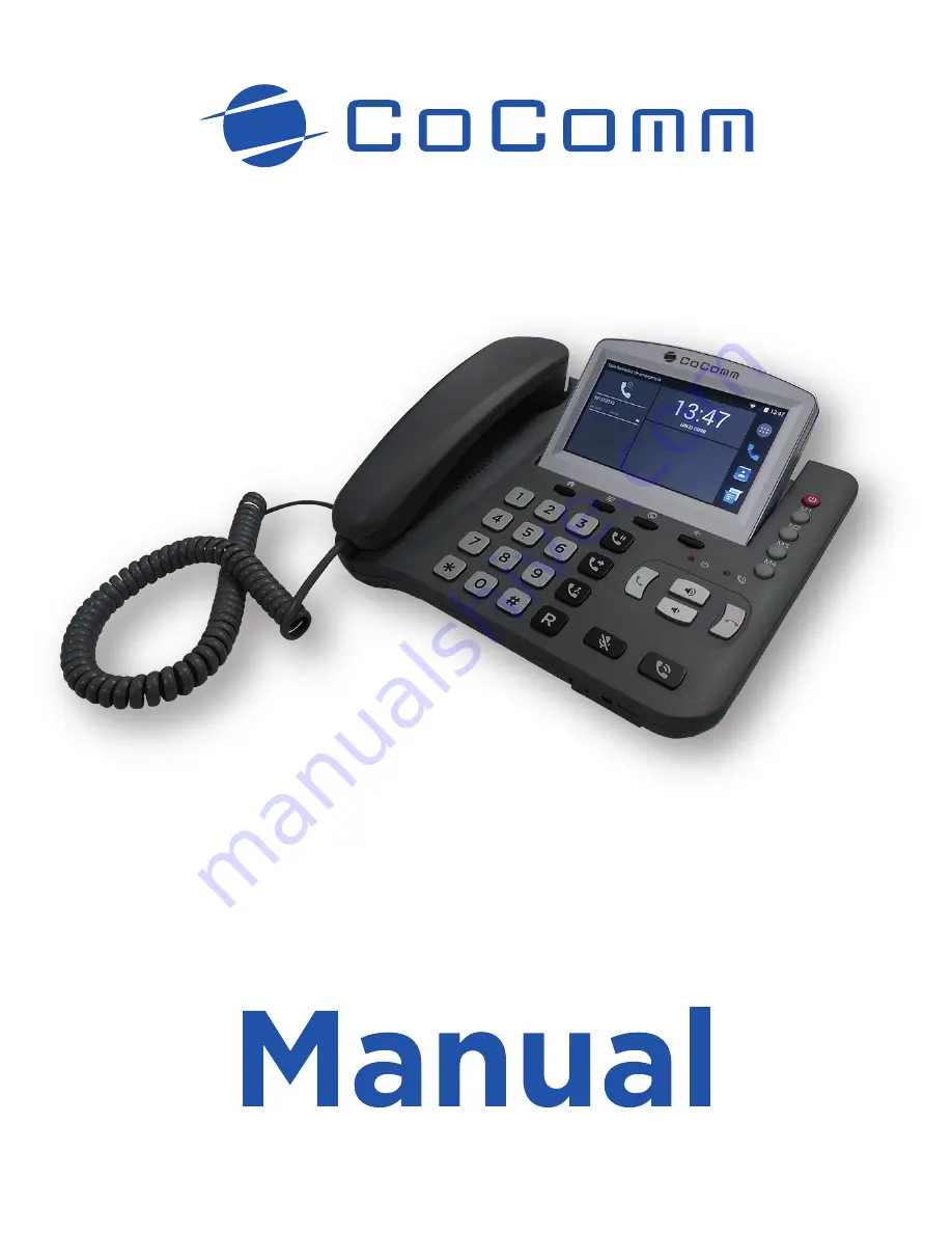 CoComm F800 Manual Download Page 1