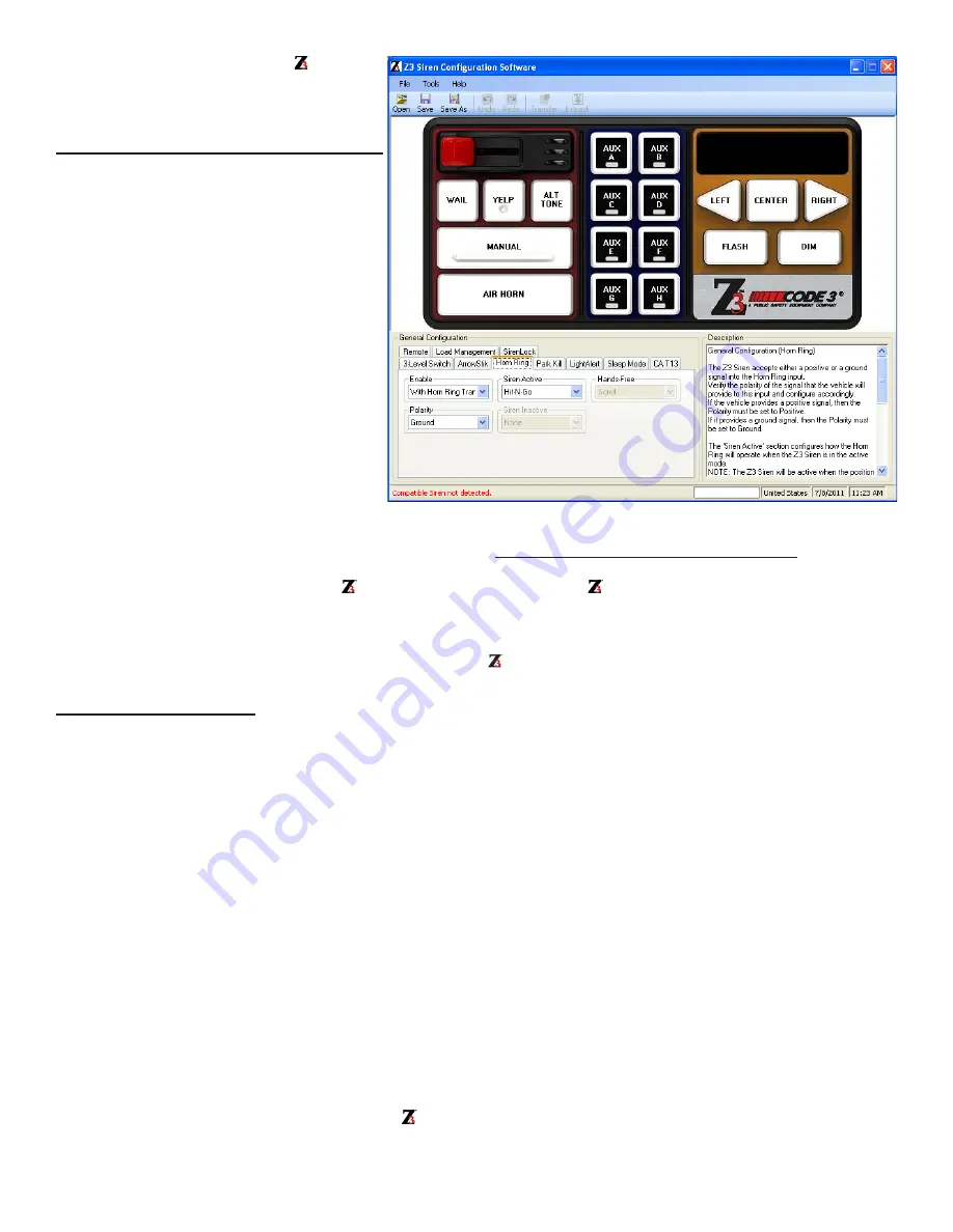 Code 3 Z3 Series Installation & Operation Manual Download Page 3