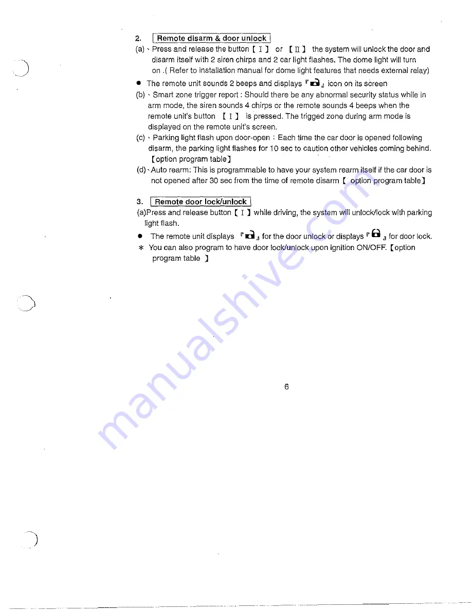 Code Alarm TW-1 Owner'S Manual Download Page 9