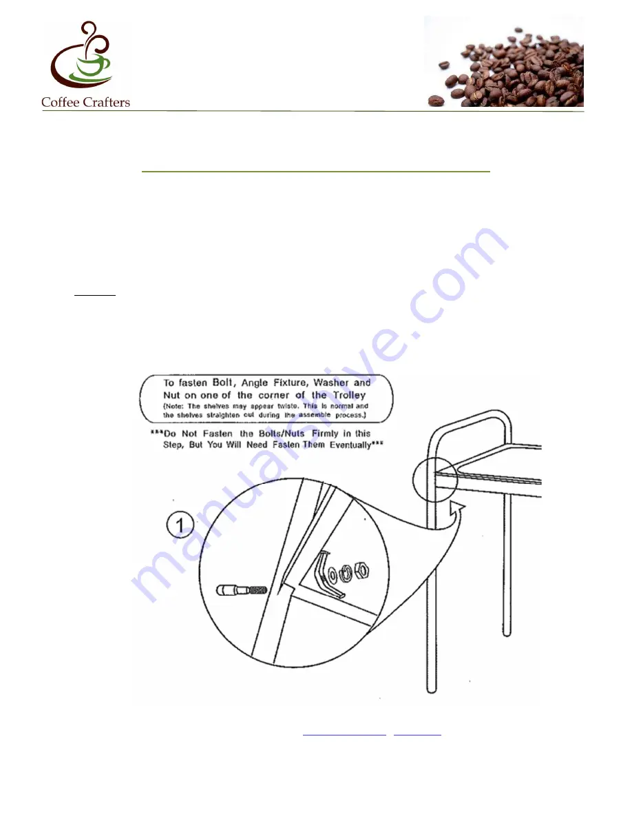 Coffee crafters AVALANCHE 1400 Manual Download Page 11