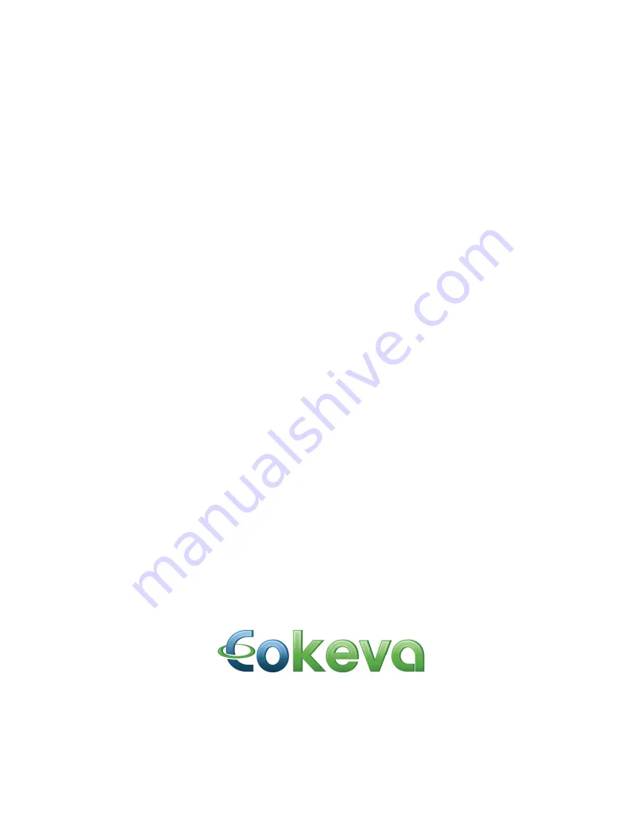 COKEVA 11940C Operation Note Download Page 1