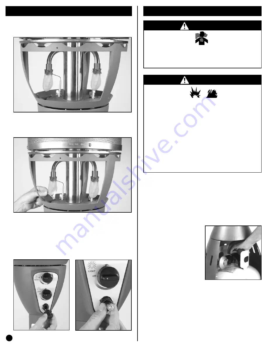 Coleman 5040B740 Instructions For Use Manual Download Page 10