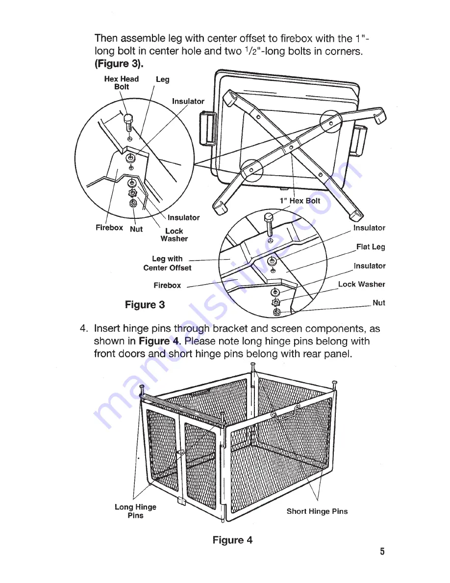 Coleman 5067-700 Assembly And Instruction Manual Download Page 5