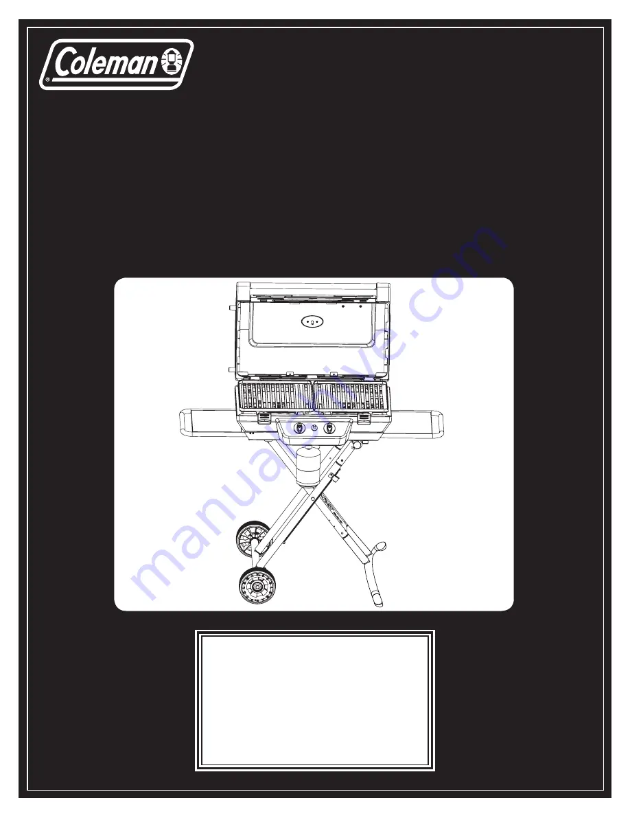 Coleman 9958 Series Скачать руководство пользователя страница 1