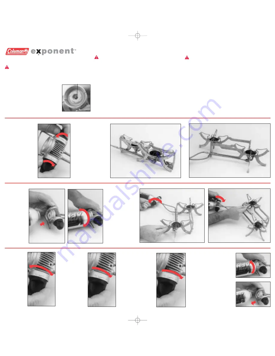 Coleman Exponent Xpedition 9730 Instructions For Use Download Page 2