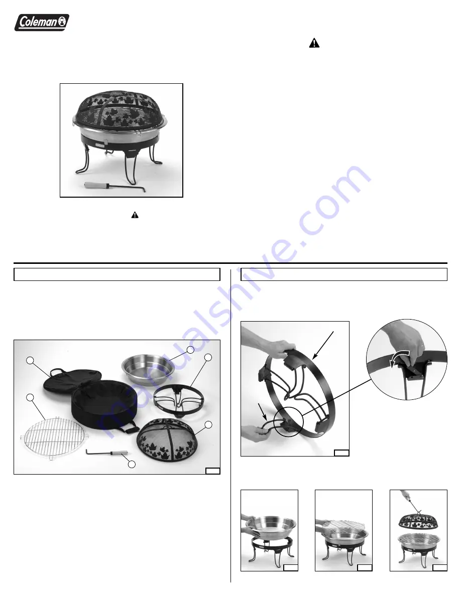 Coleman Pack-Away 5065-707 Скачать руководство пользователя страница 1