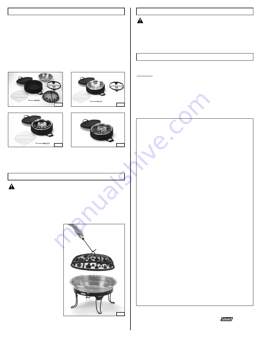 Coleman Pack-Away 5065-707 Скачать руководство пользователя страница 2