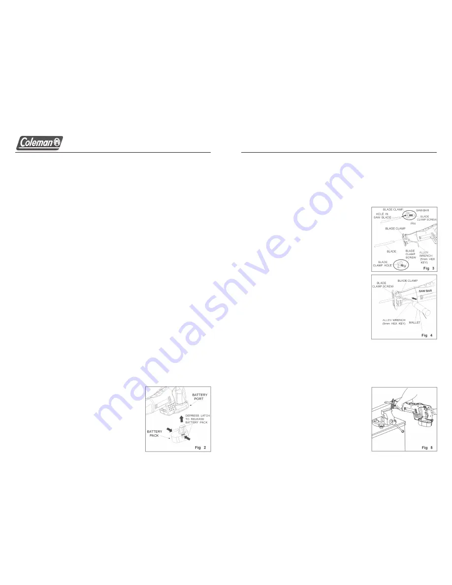 Coleman PMD8141 Owner'S Manual Download Page 5