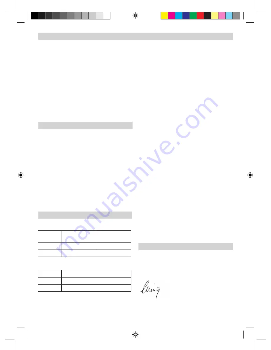 Collomix Xo 55 duo MKD 120 HF Operating Instructions Manual Download Page 36