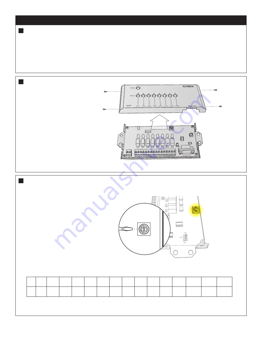 Color Kinetics AuxBox Installation Instructions Manual Download Page 5