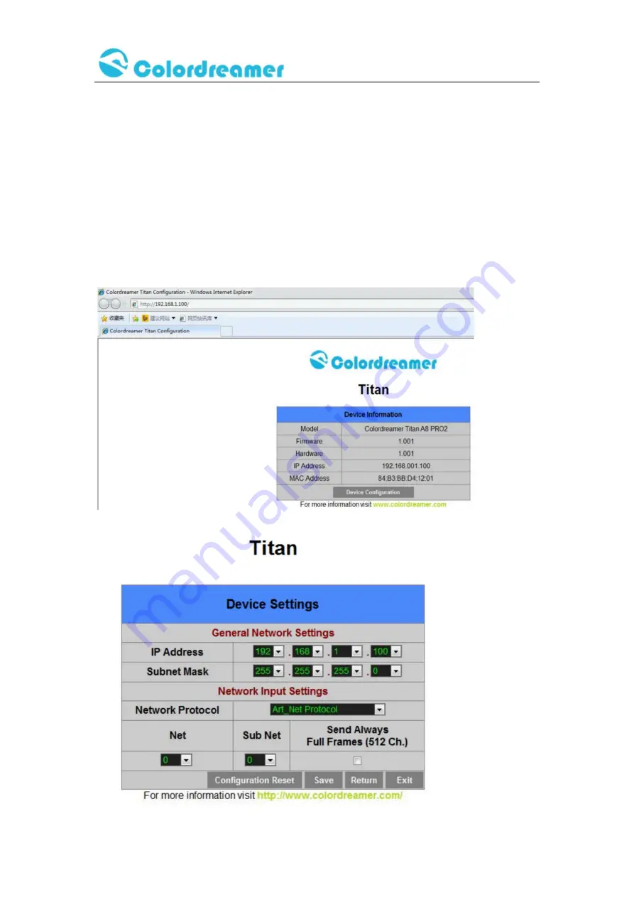 Colordreamer Pixel Driver 1200 Manual Download Page 9