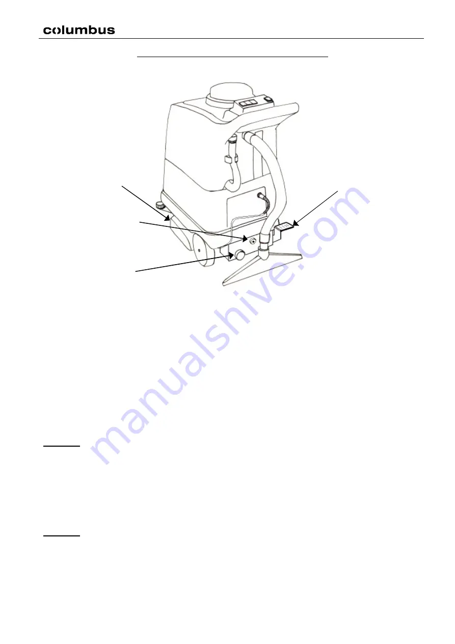 Columbus K 50 Operating Manual Download Page 20