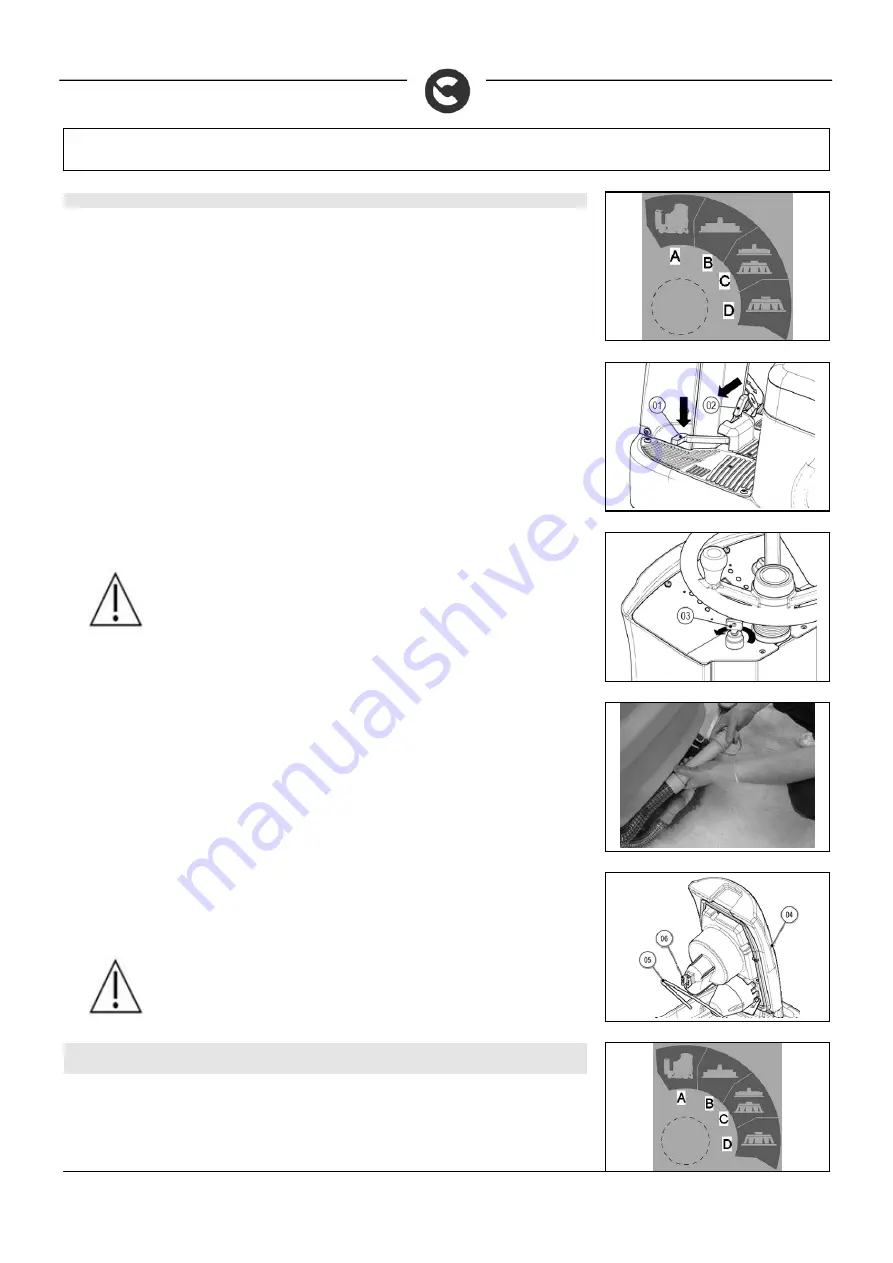 COMAC INNOVA 100 B 2013 Use And Maintenance Manual Download Page 58