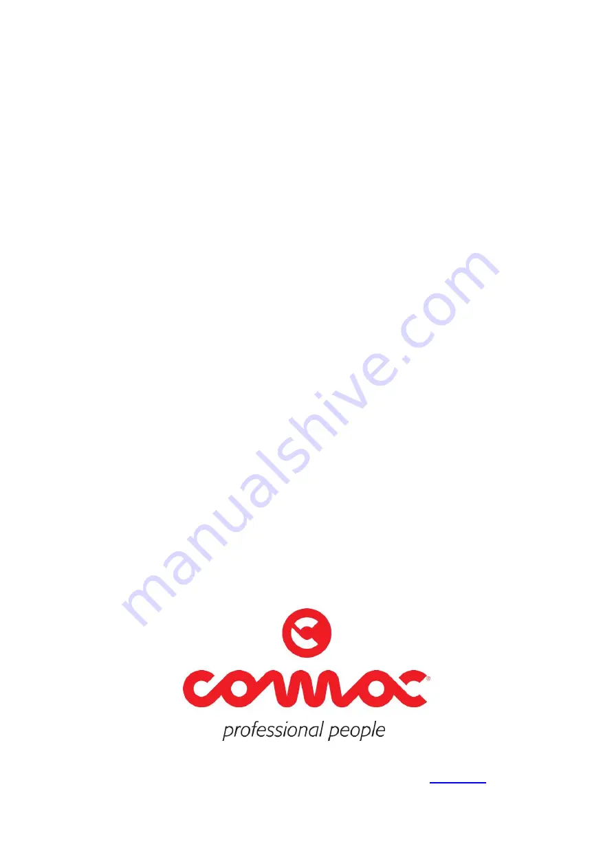 COMAC INNOVA 100 B 2013 Use And Maintenance Manual Download Page 84