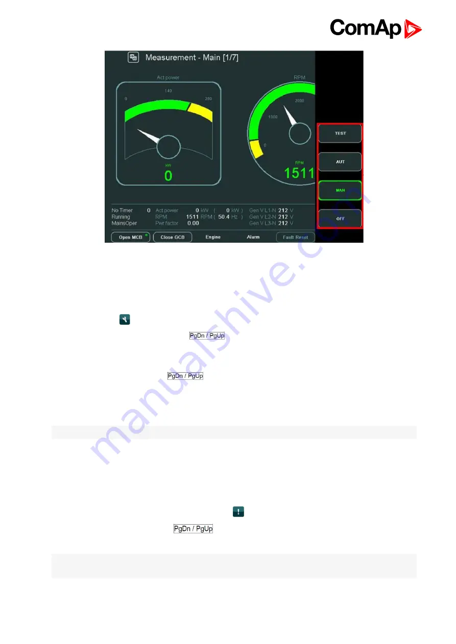 ComAp InteliVision 8 Manual Download Page 15