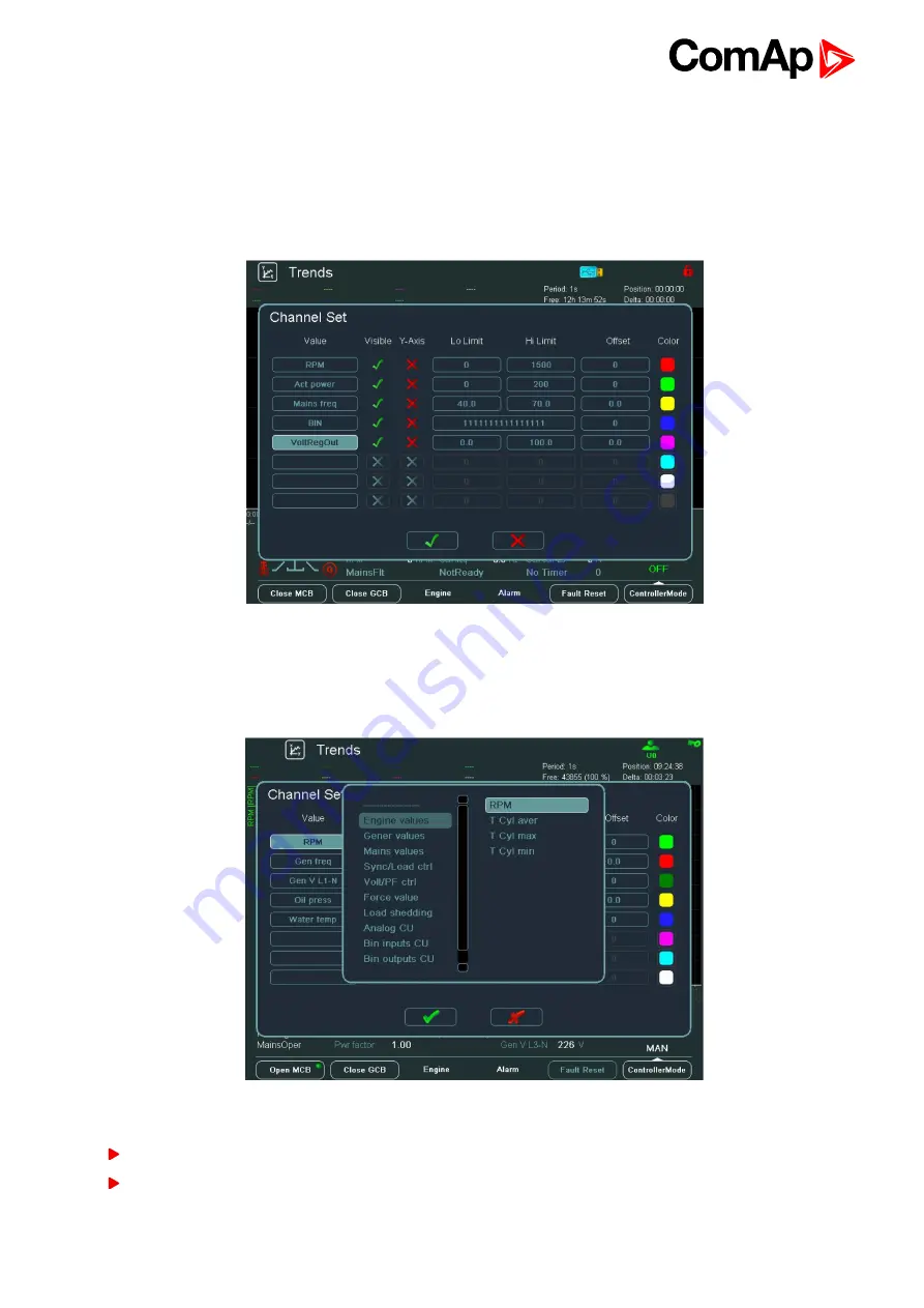 ComAp InteliVision 8 Manual Download Page 34