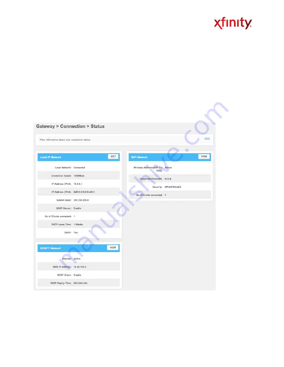 Comcast HOME-5A58 User Manual Download Page 17