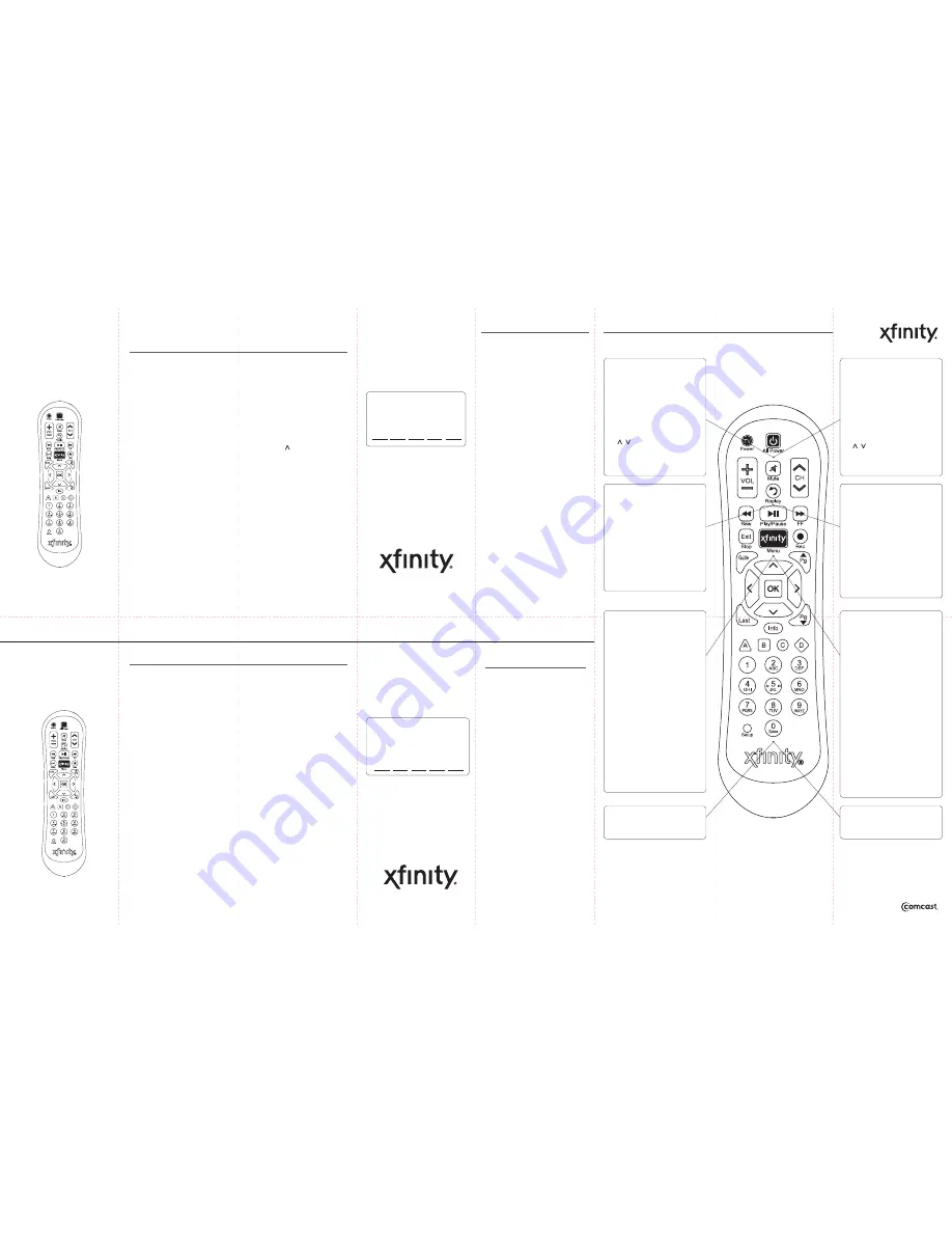 Comcast XR2 Скачать руководство пользователя страница 1