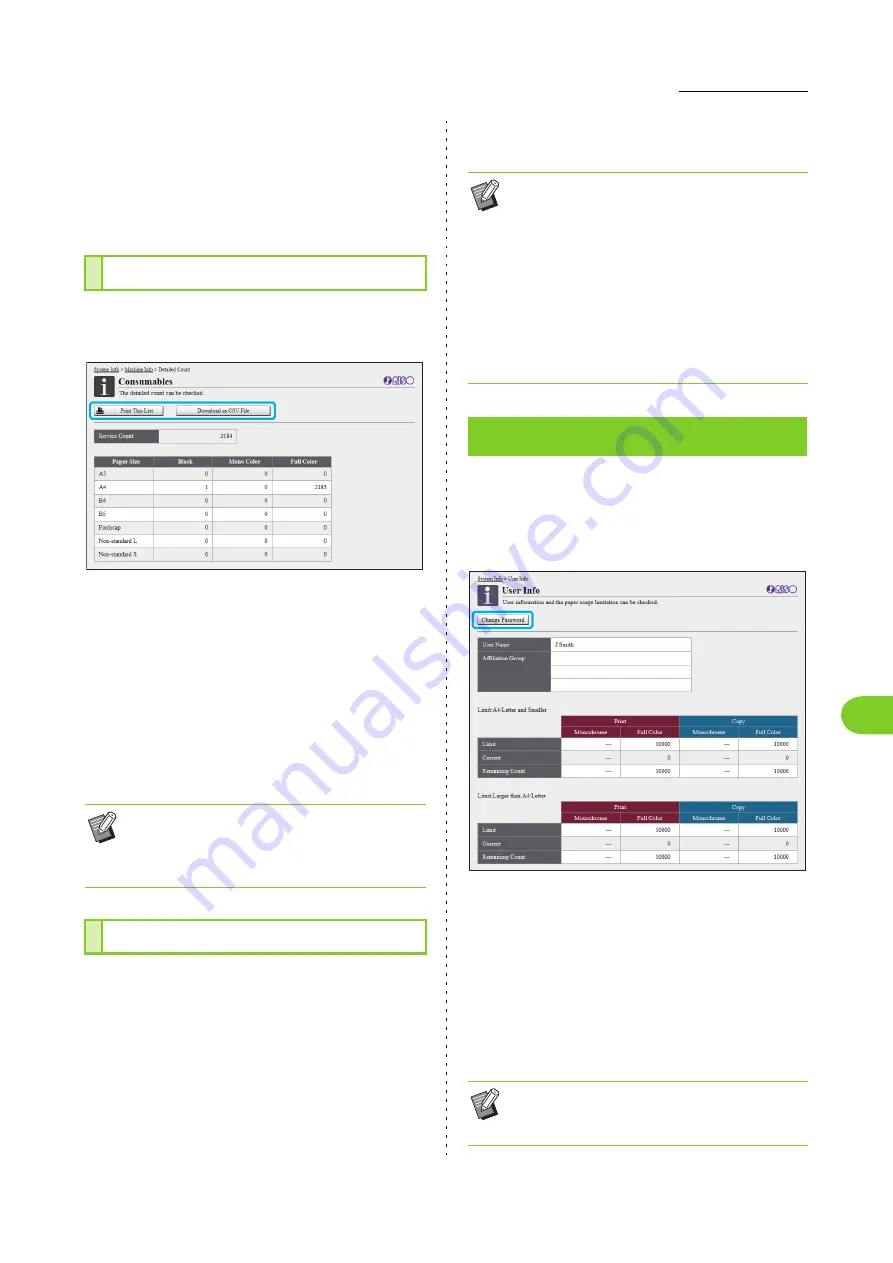 COMCOLOR FW 5000 User Manual Download Page 127