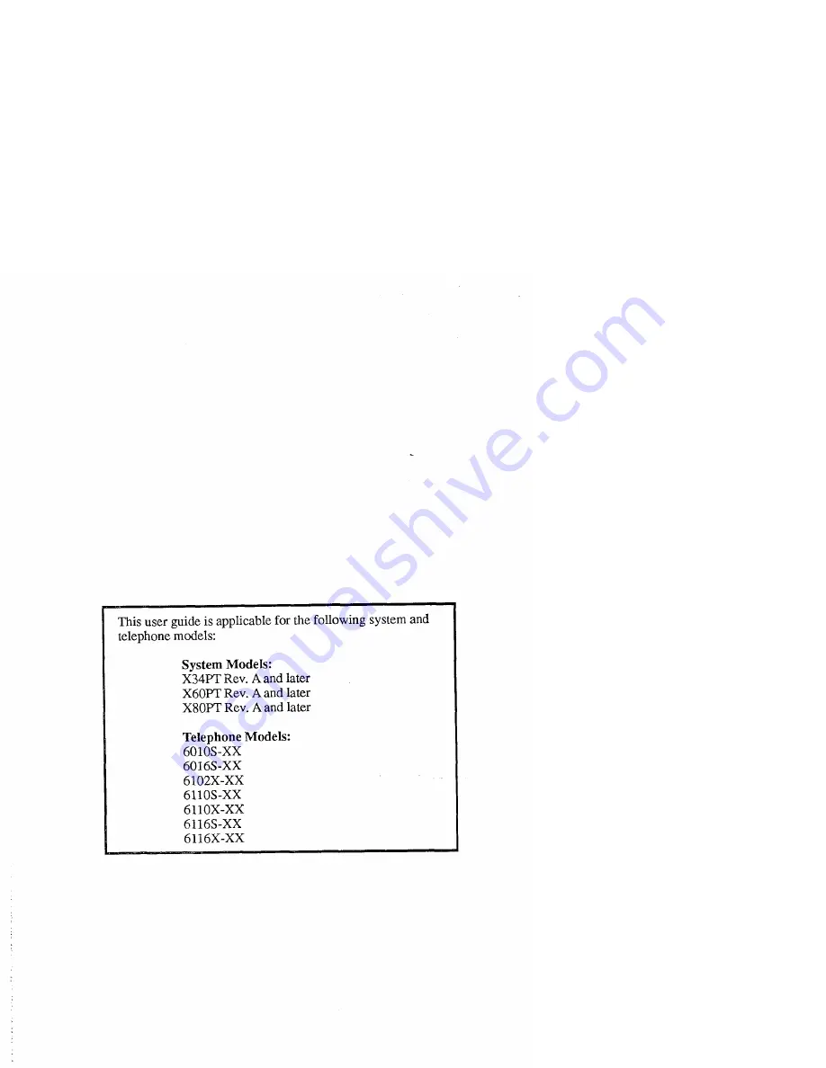 Comdial 6010S Series User Manual Download Page 2