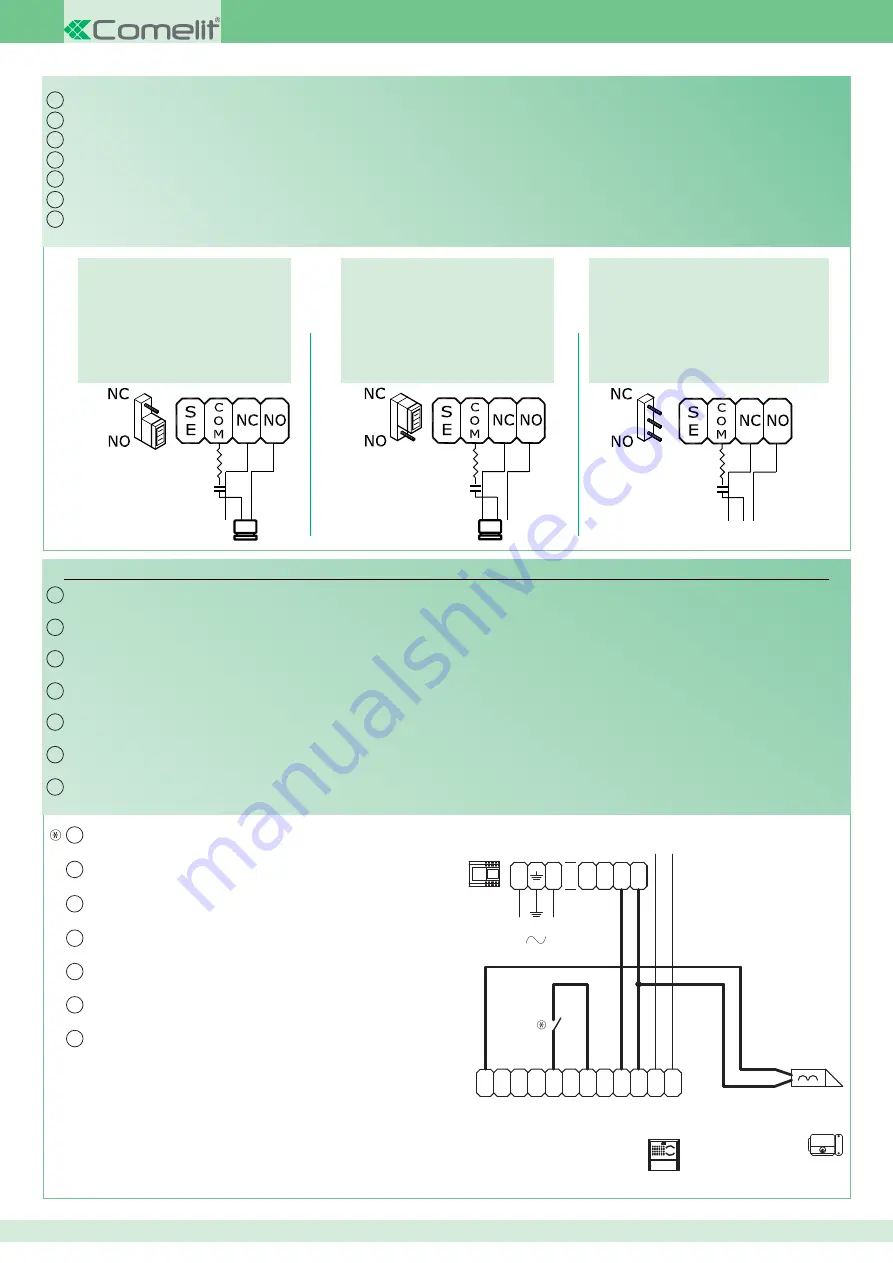 Comelit 8171IP Technical Manual Download Page 116