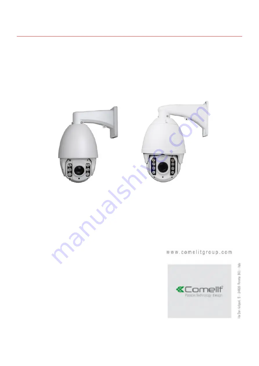 Comelit AHPTZ110A User Manual Download Page 1