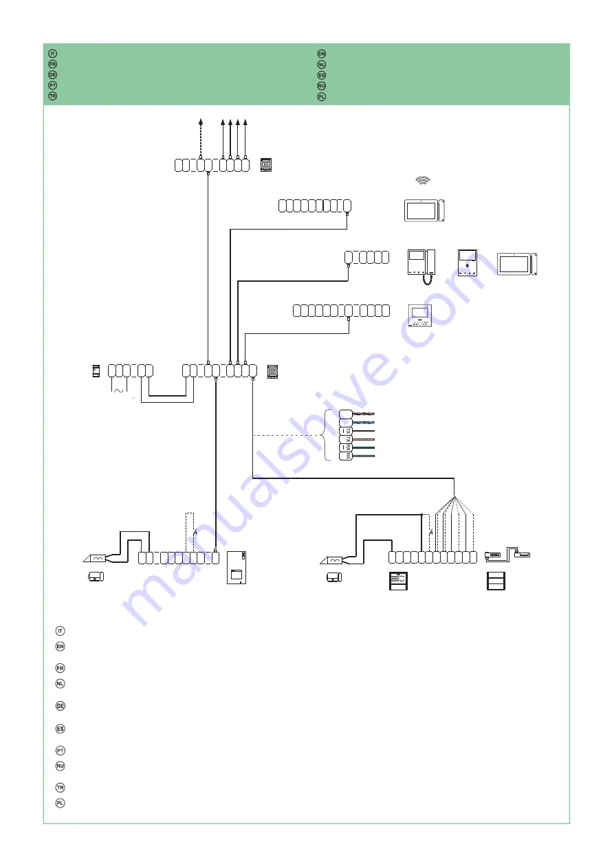 Comelit Maxi 6813W Technical Manual Download Page 10