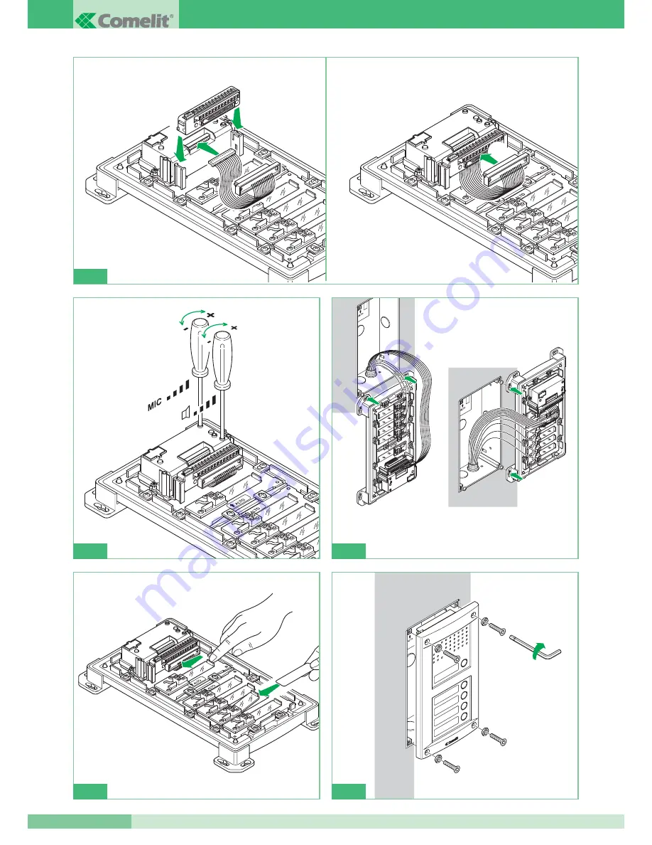 Comelit MT VCC 01 Technical Manual Download Page 8