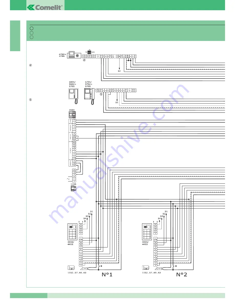 Comelit MT VCC 01 Technical Manual Download Page 54