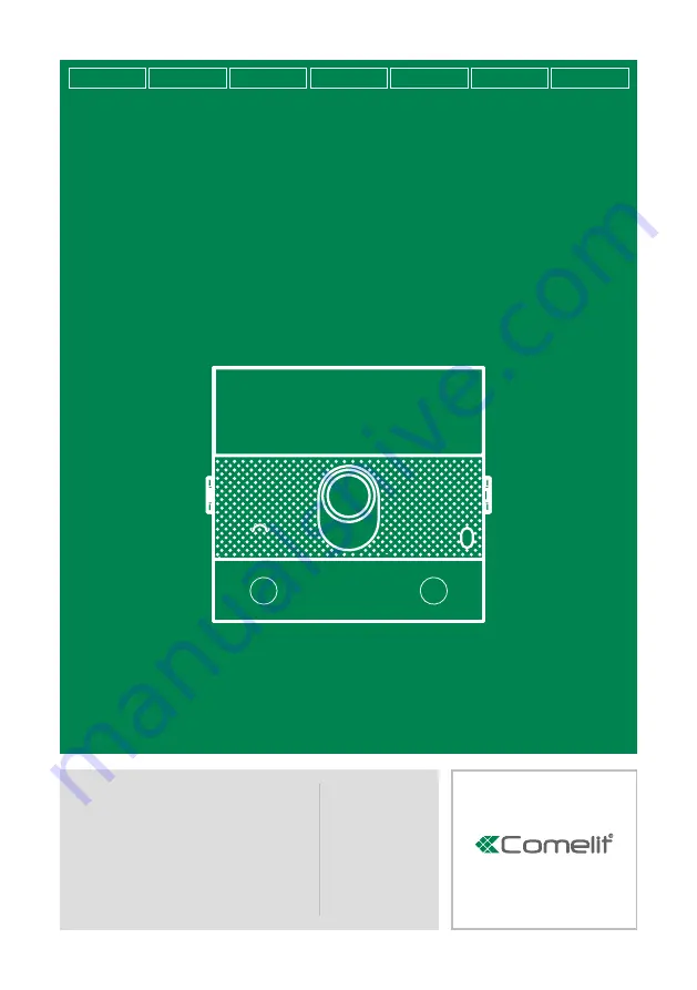 Comelit Ultra Simplebus2 Technical Manual Download Page 1