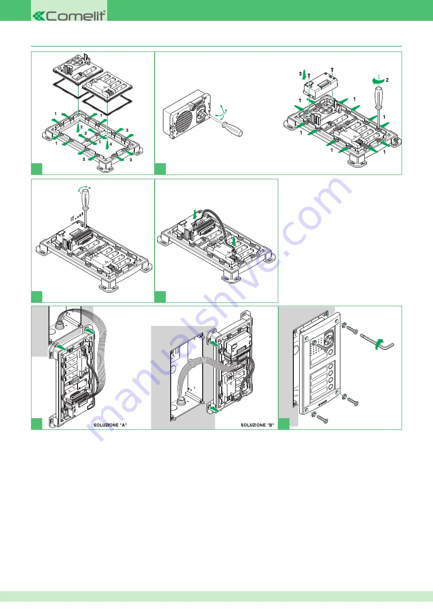 Comelit VIP System Installer Manual Download Page 34