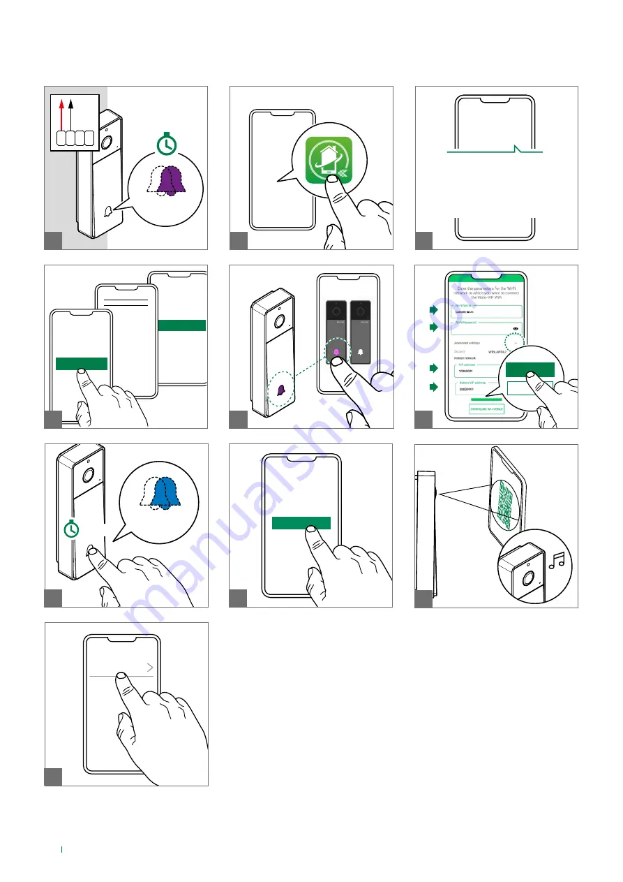 Comelit Visto ViP WiFi Скачать руководство пользователя страница 12