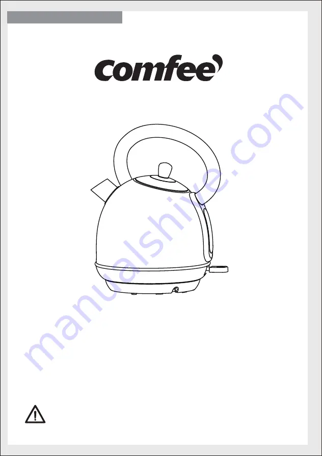 Comfee MK-17S29A1 Instruction Manual Download Page 1