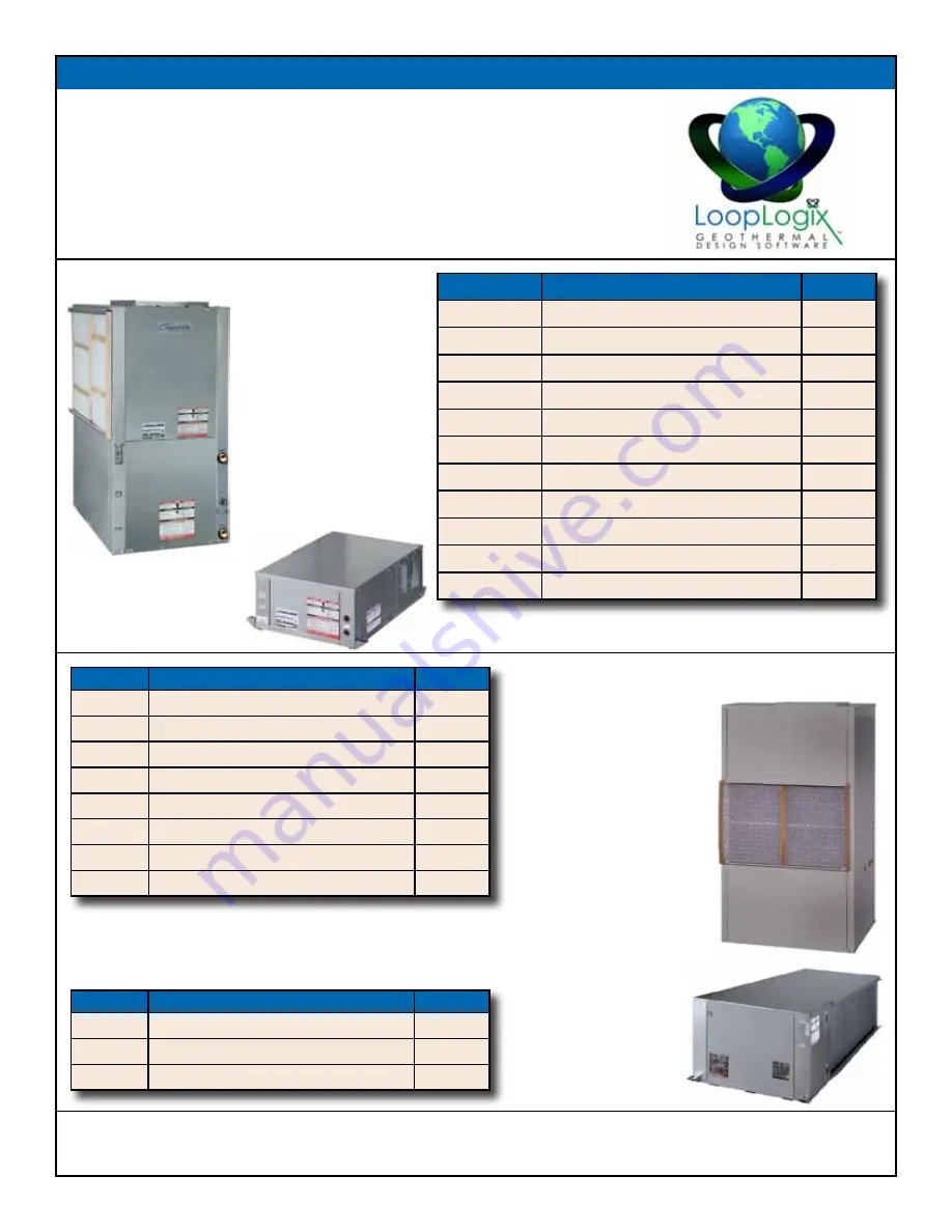 COMFORT-AIRE A-VMH18DC Product Manual Download Page 9