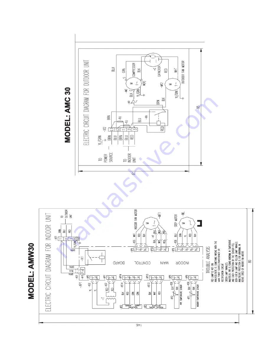 COMFORT-AIRE AMC 25 Installation And Maintenance Manual Download Page 22