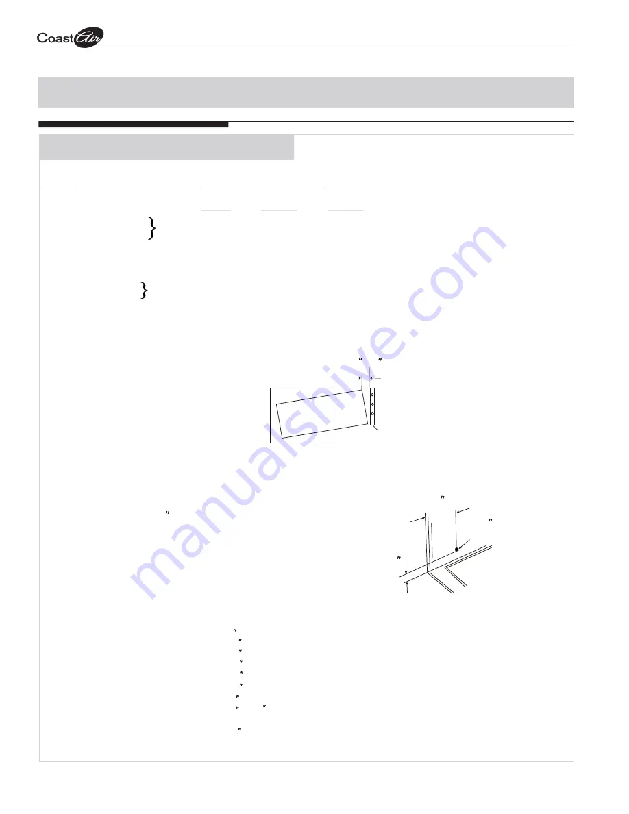 COMFORT-AIRE CB081A Owner'S Manual Download Page 6