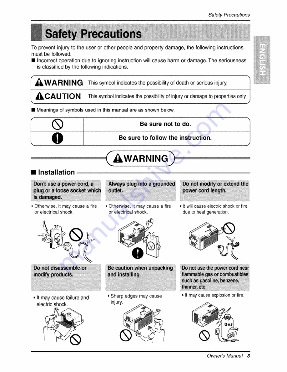 COMFORT-AIRE COMFORT AIRE RAD-183A Owner'S Manual Download Page 3