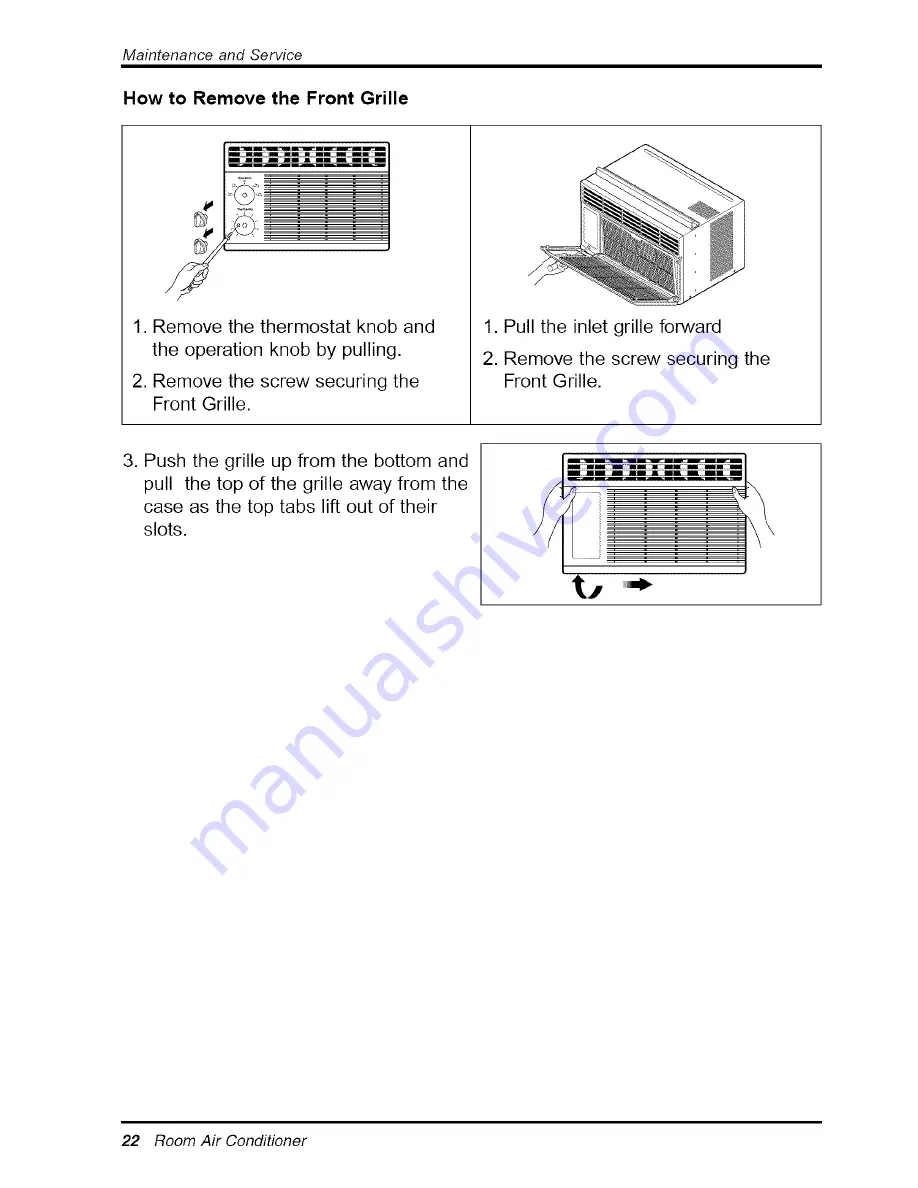 COMFORT-AIRE COMFORT AIRE RAD-61A Owner'S Manual Download Page 22