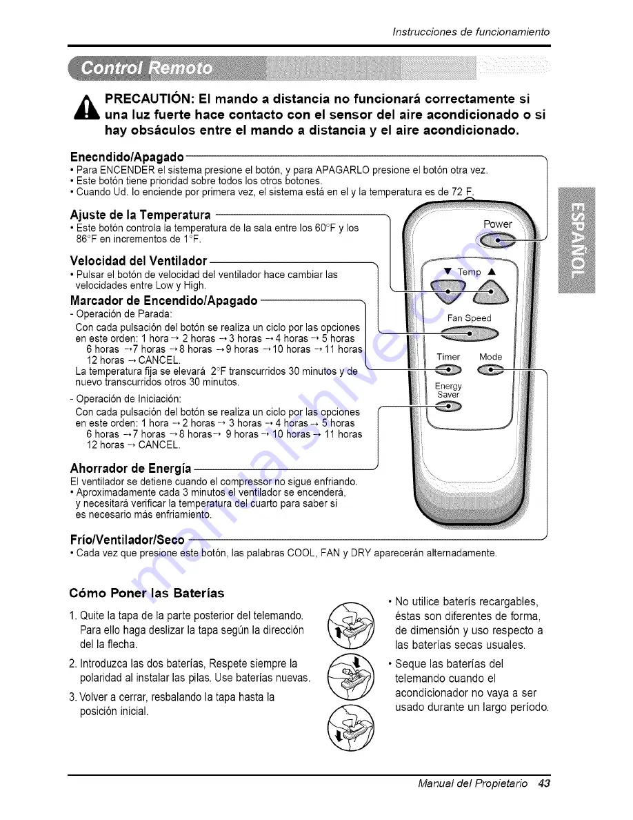 COMFORT-AIRE COMFORT AIRE RAD-61A Owner'S Manual Download Page 43