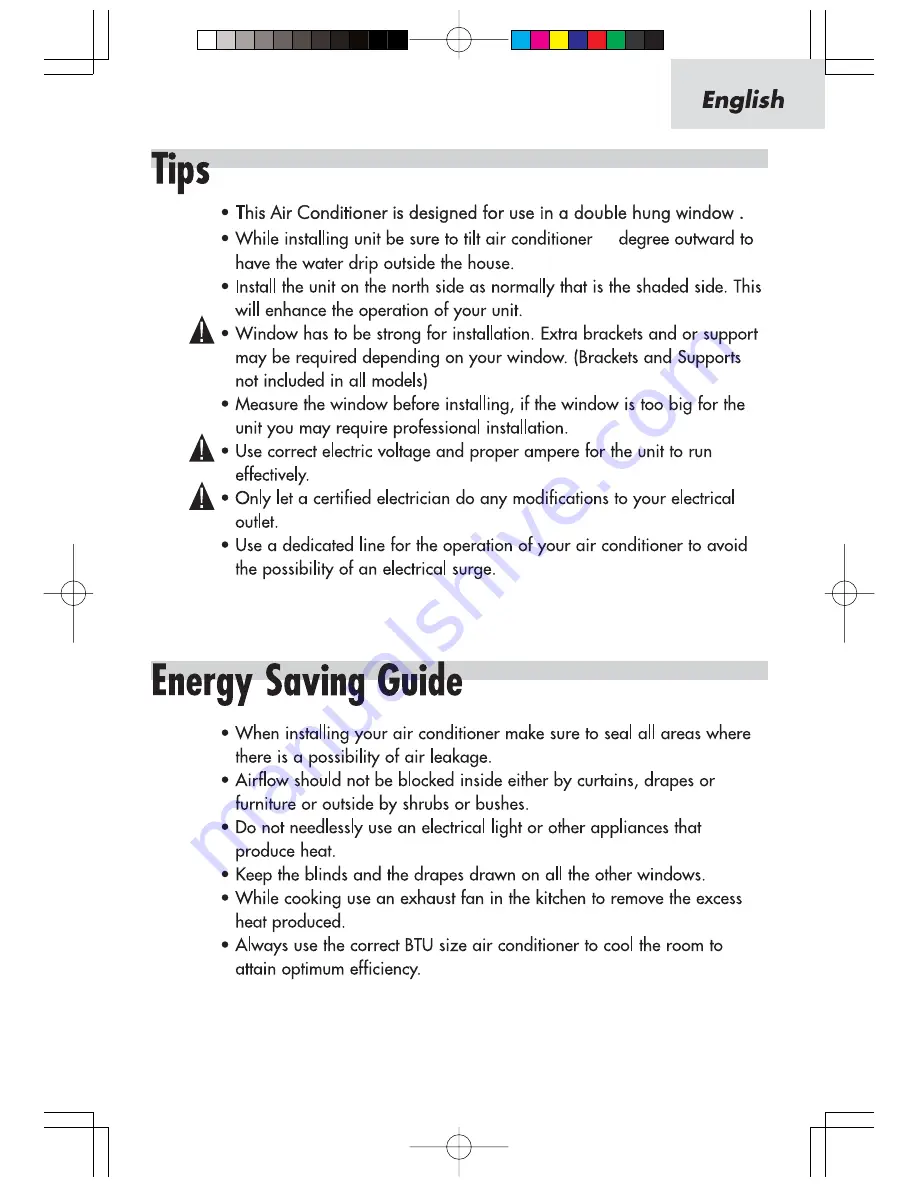 COMFORT-AIRE COMFORT AIRE RAD-61B User Manual Download Page 7