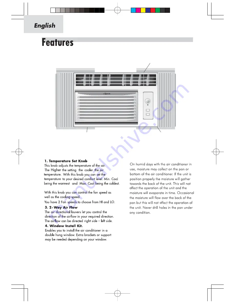 COMFORT-AIRE COMFORT AIRE RAD-61B User Manual Download Page 8