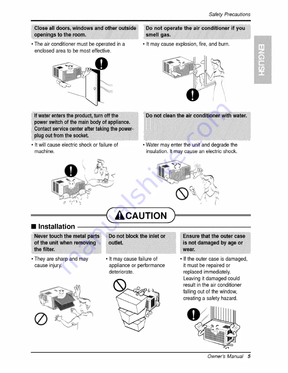 COMFORT-AIRE COMFORT AIRE REG-123A Owner'S Manual Download Page 5